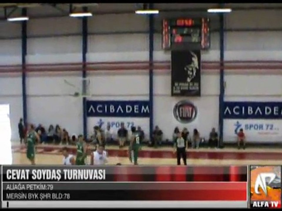 Cevat Soydaş Turnuvası Aliağa Petkim - Mersin Byk Şhr Bld 2 period