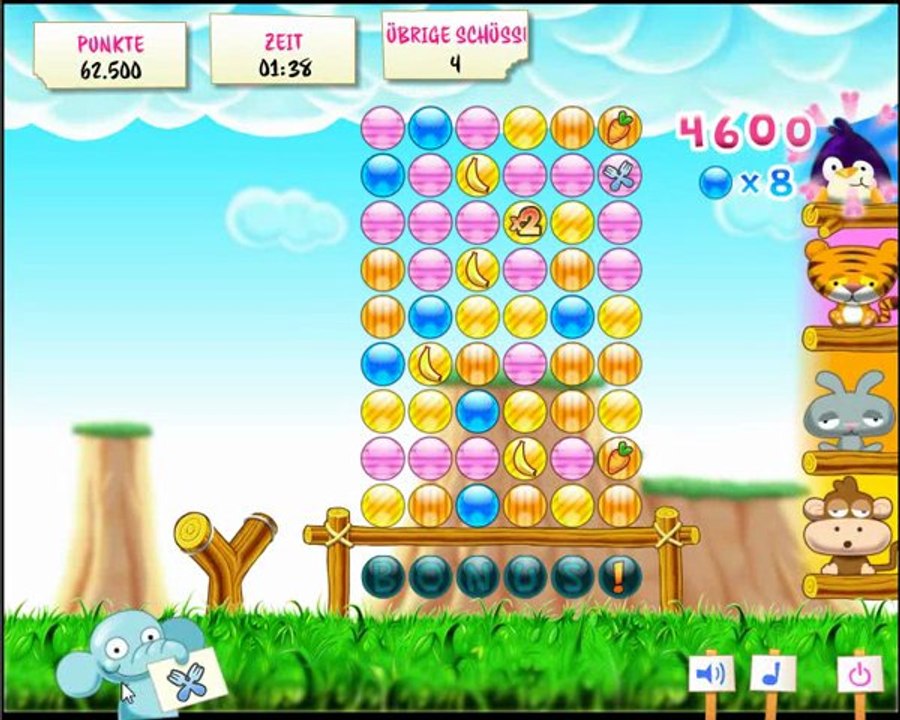 Hungry Animals auf King.com