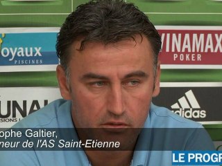 ASSE: "Nos cartons sont sévères" juge Christophe Galtier