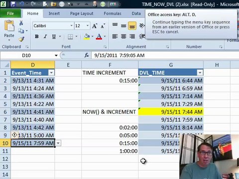 Learn Excel - Rolling Date Data Validation #1428