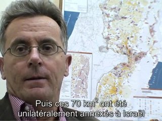 Ray Dolphin parle de l'extention de Jérusalem