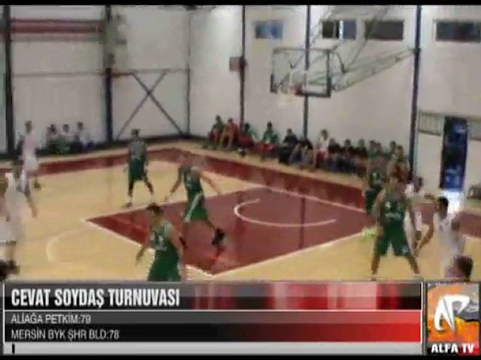 Cevat Soydaş Turnuvası Aliağa Petkim - Mersin Byk Şhr Bld 3 period