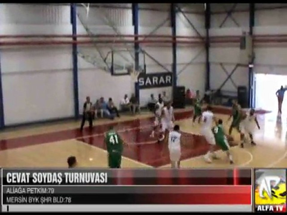 Cevat Soydaş Turnuvası Aliağa Petkim - Mersin Byk Şhr Bld 4 period
