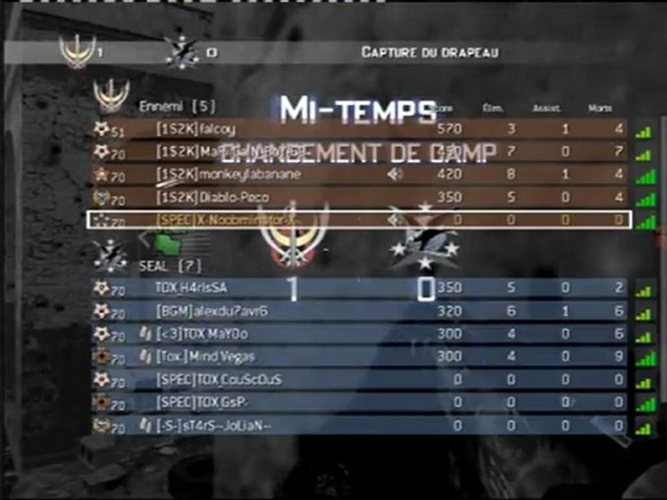 Tournoi 3D : 1S2K Vs TOX - capture