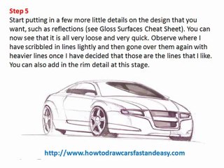 How to Draw Cars Tutorial