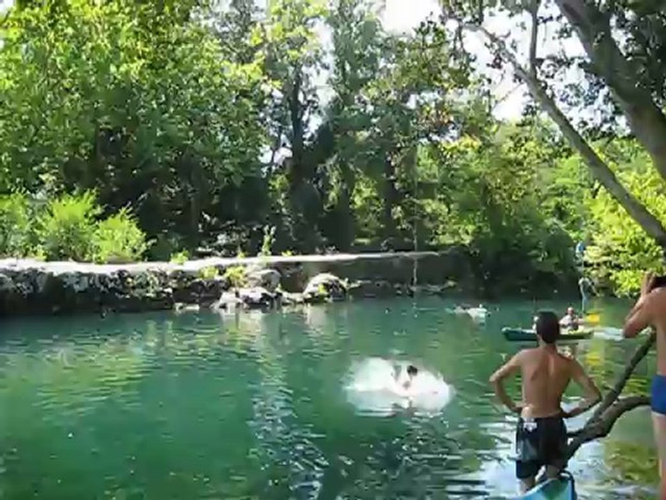 la chute était belle