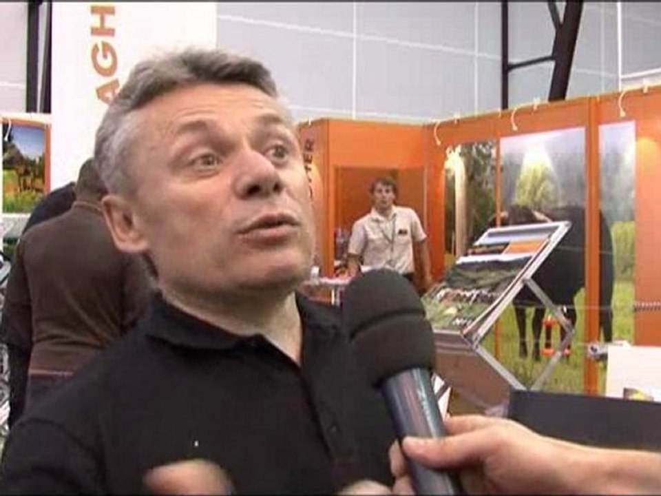 Space 2011 - Clotures électriques - Jean-Louis Gautier (gallagher) : "C'est le début d'une nouvelle génération de poste de clotures