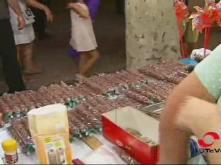 Almendras Garrapiñadas, un dulce muy típico en feria
