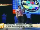 Maite Perroni, William Levy y Eugenio Derbez en ensayo de Premios Herencia Hispana || ETV