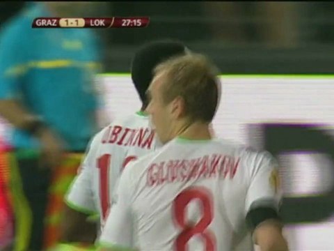 Sturm Graz vs Lokomotiv Moskou (1-2) Goals & Highlights 15/09/2011 Sturm Graz 0-0 Lokomotiv Moskou