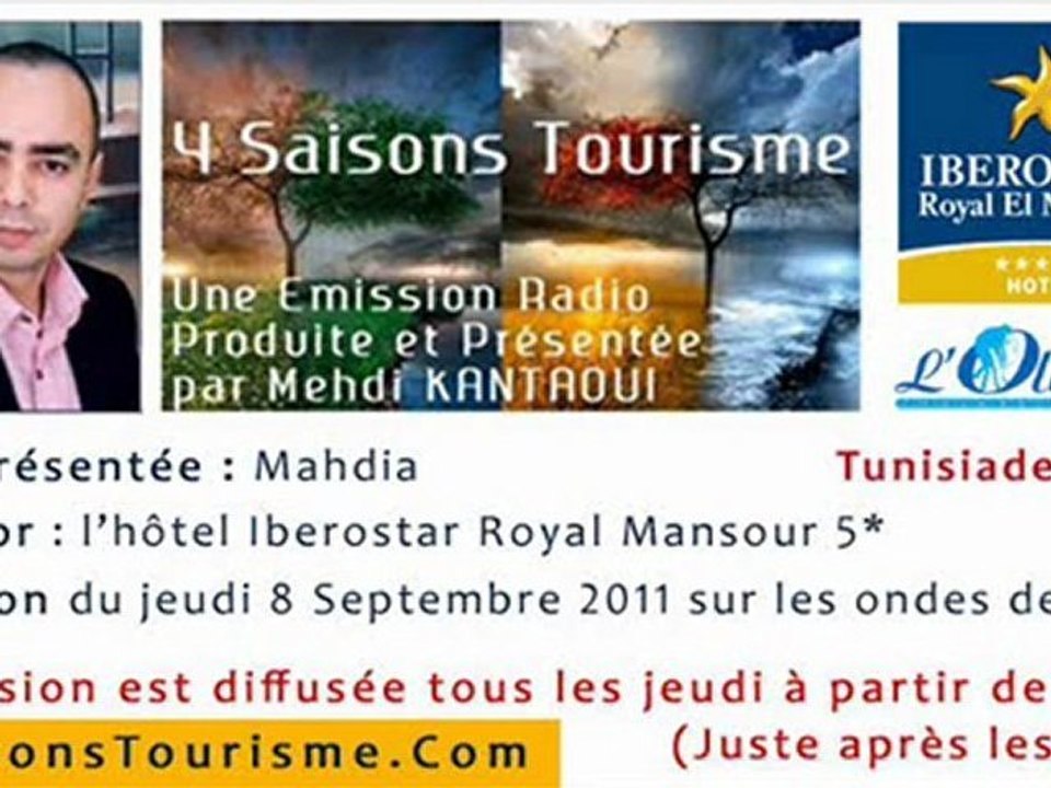 "4 Saisons Tourisme" : Mahdia