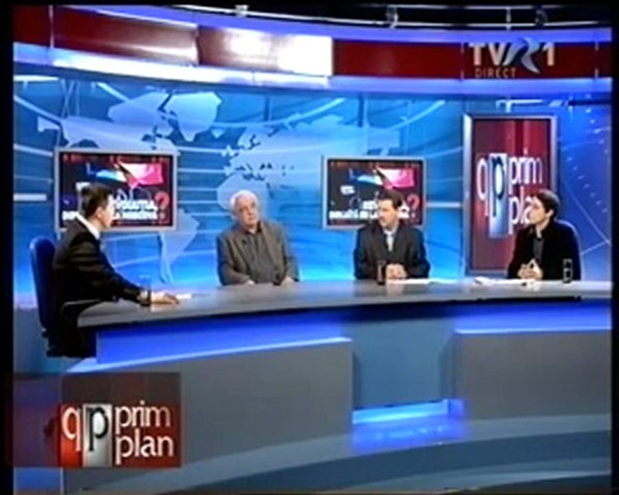 Vladimir Bukovski si Victor Roncea la TVR despre KGB si Romania, incepand cu 1989 si pana azi