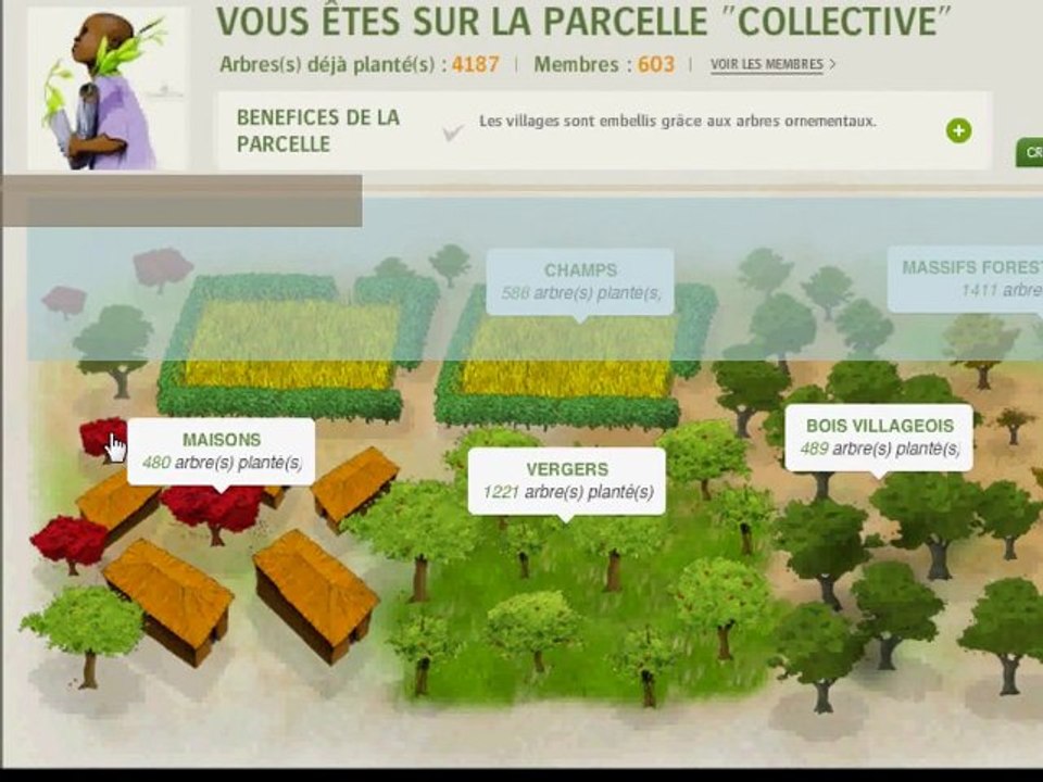 2011 - 100 000 arbres plantés