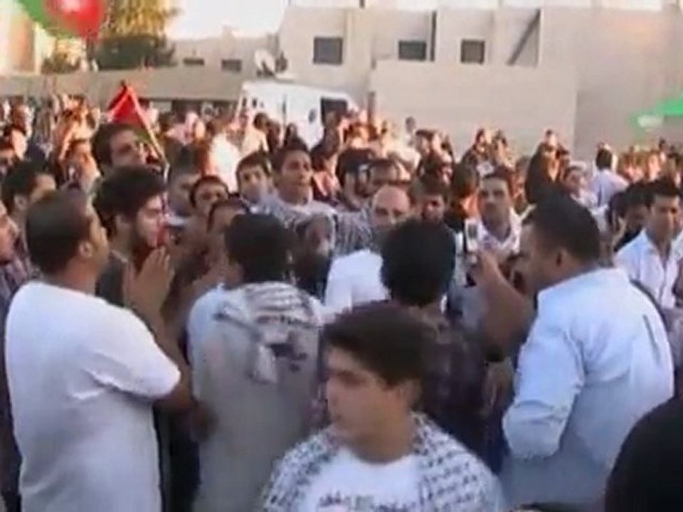 proteste in jordanien - demonstranten fordern ende des friedens mit israel
