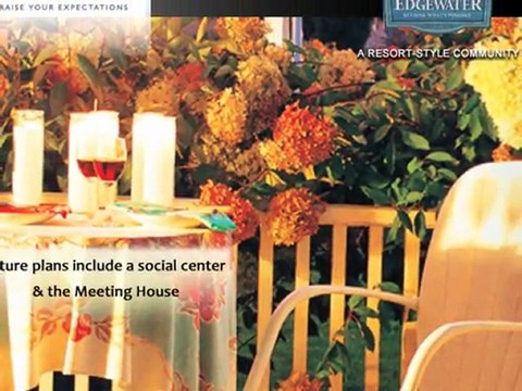 Tribute Homes presents Edgwater Retirement community homes in South Carolina with 18 hole golf course