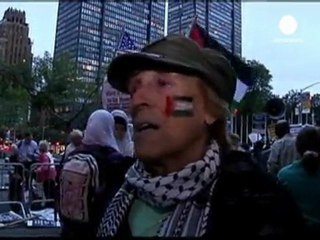 New York rally for Palestinian statehood