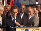 Libya: Sarkozy, the people's hero - no comment