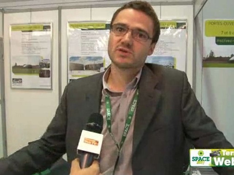 Space 2011 - Méthanisation - Timothée Bellet (Planet Biogaz France) : « Aujourd’hui nous avons une vrai demande de la part des agriculteurs »