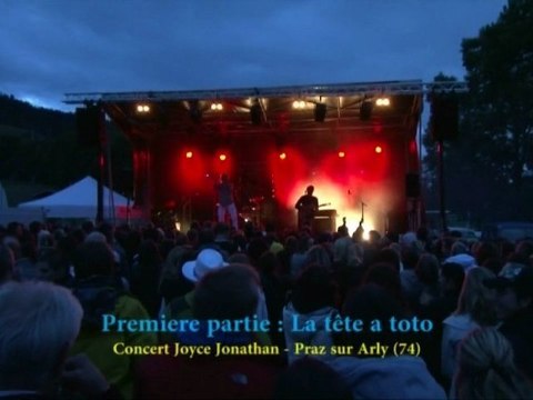 Premiere Partie du concert de Joyce Jonathan - La tete a toto