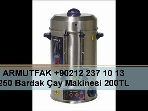 250 Bardak Çay Makinesi 200TL - +90212 237 10 13