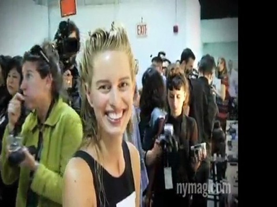 Backstage With the Models of Fashion Week Spring 2012