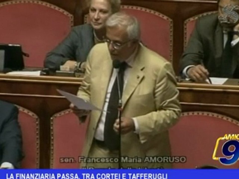 La finanziaria passa, tra cortei e tafferugli