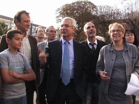 Inauguration de l'extension du collège Jacques-Prévert à Noisy-le-Sec
