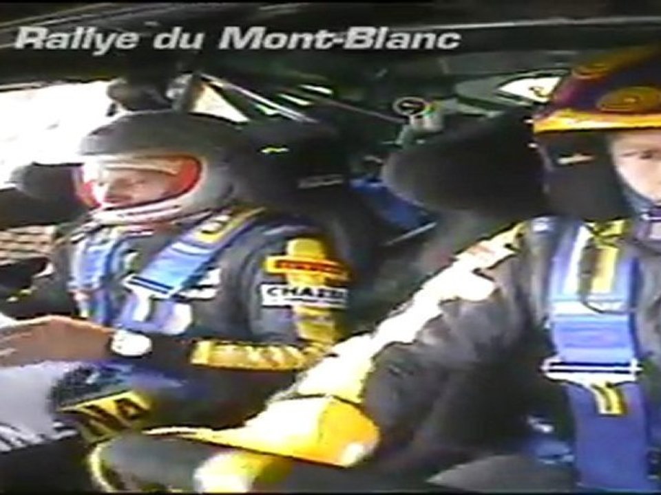 Rallye du Mont-Blanc - Embarquée Guigou