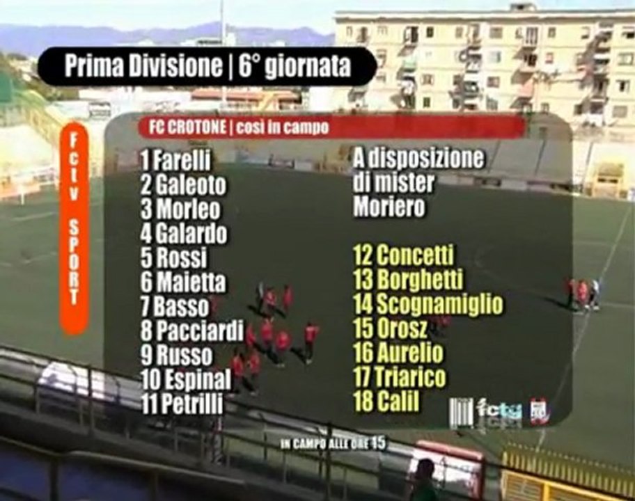 Fc Crotone | Juve Stabia-Crotone | Il match program