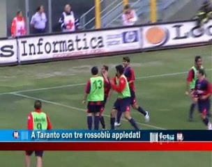 Fc Crotone | Fctg 30/10/2008 | Sabato partenza per Taranto. Tre i rossoblu fermi ai box