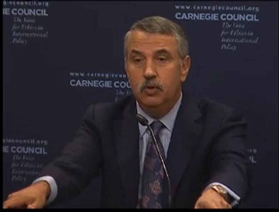 Thomas Friedman: U.S. Needs Third Party