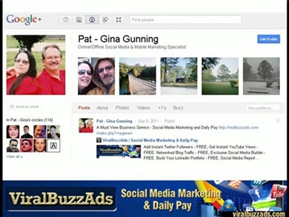 Social Media Marketing and Daily Pay with ViralBuzzAds