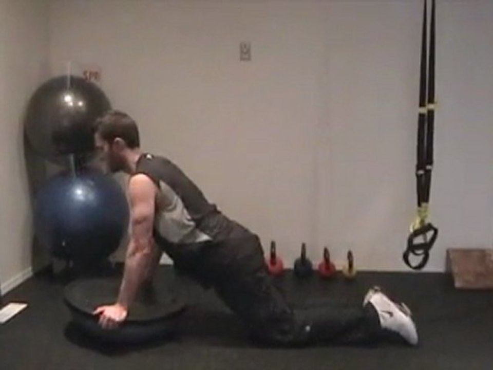 BOSU Modified Push Up