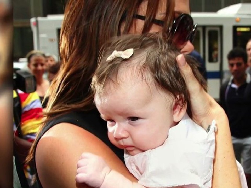 Harper Beckham steht schon auf Mode
