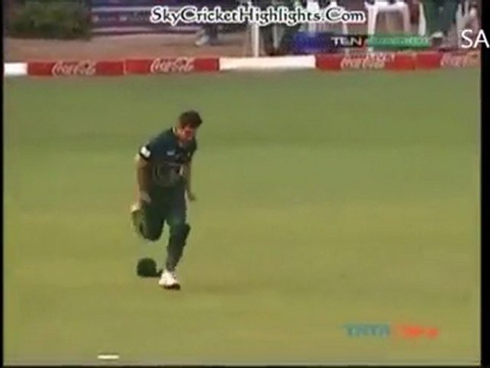 Misbah, Sohail Tanvir, Yasir Shah catches - 1st Twenty20 Zimbabwe vs Pakistan