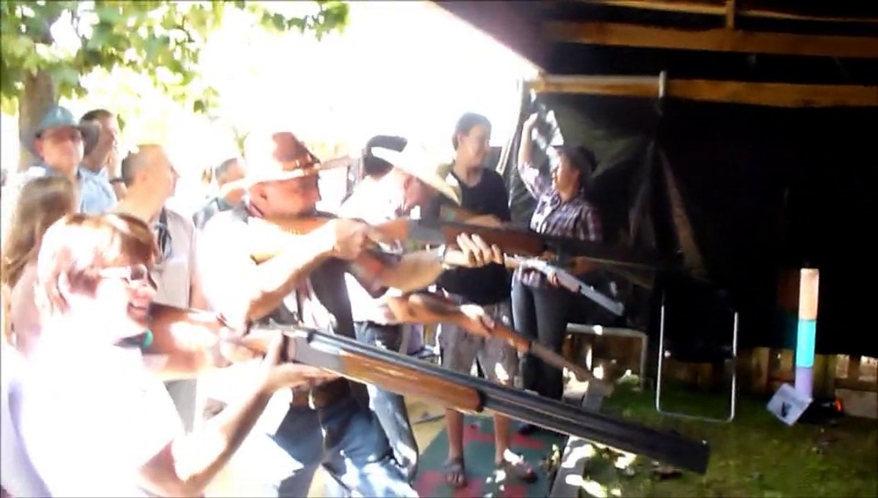 Ball trap laser Indoor, intérieur, fête de la Saint Roch à St Ybard