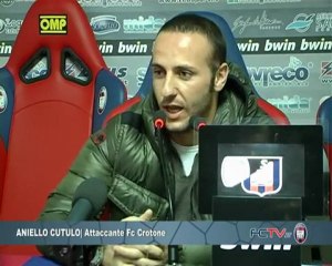 Fc Crotone |  Menichini, contro il Vicenza per sfatare il tabù