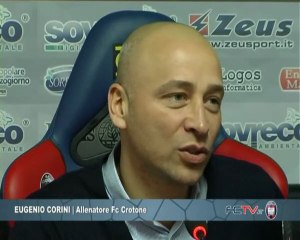 Fc Crotone |  Corini, Portogruaro squadra che lotta fino all'ultimo minuto