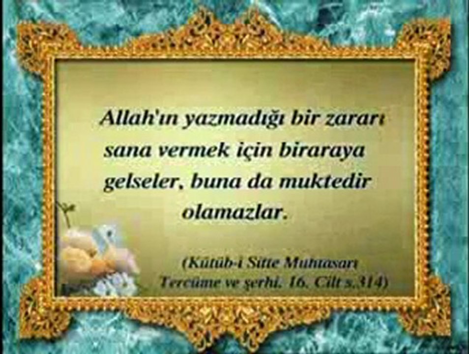 Peygamberimiz (sav) tam bir teslimiyetle Allah'a teslim olmuştur