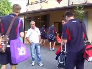 Fc Crotone | Parte da Lorica l' avventura dei Rossoblu, le immagini "rubate"