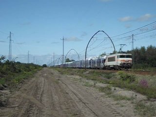 BB 7305 sous les ogives