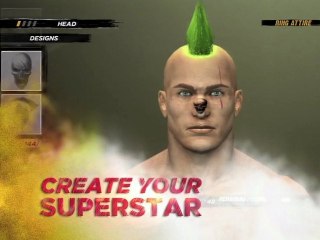 WWE12 - Trailer sur la création des persos et des rings