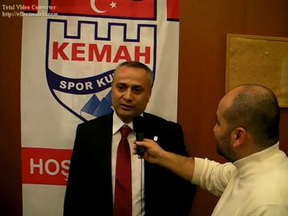 KEMAH SPOR -  ESKİ BAŞKANI YUSUF GÜNDÜZ'LE YAPILAN RÖPORTAJ