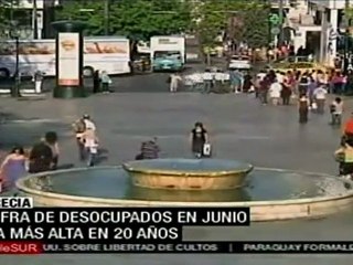 Grecia tuvo en junio cifra desocupados mas alta en 20 años