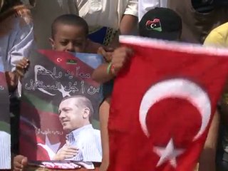 Erdogan promises help for Libya's transitional government