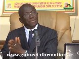 Le Ministre délégué à la défense nationale, Abdoul Kabèlè Camara