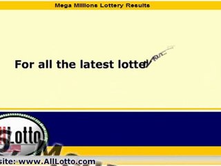 Mega Millions Lottery Drawing Results for September 16, 2011