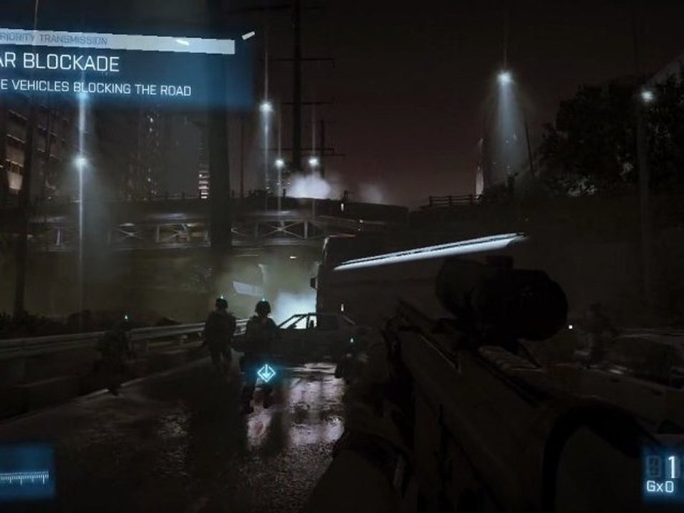 Battlefield 3 : Gameplay Guillotine Xbox 360 - Campagne Solo