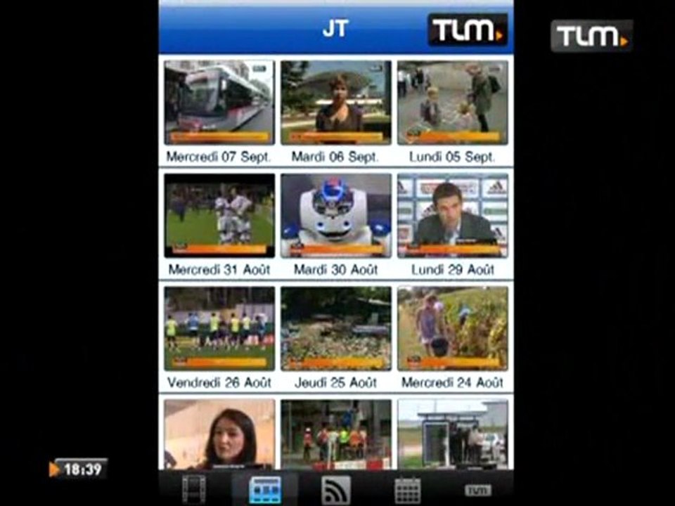 TLM débarque sur iphone!