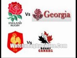 watch rugby union Rugby World Cup England vs Georgia matches live online